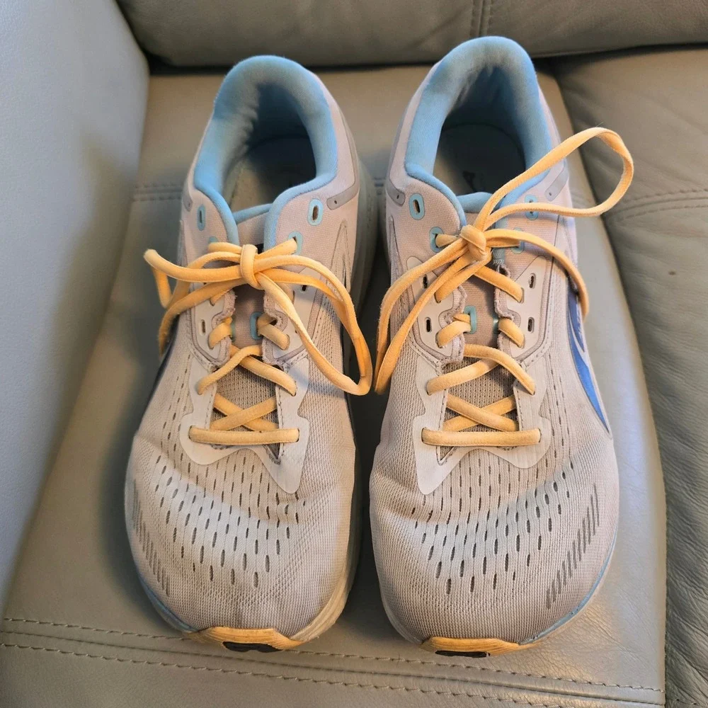 Altra Via Olympus Women's Size 9.5 Running‎ Shoes Gray Blue Sneakers ALOA82CR224